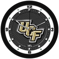 UCF Knights 11.5'' Suntime Premium Glass Face Carbon Fiber Wall Clock