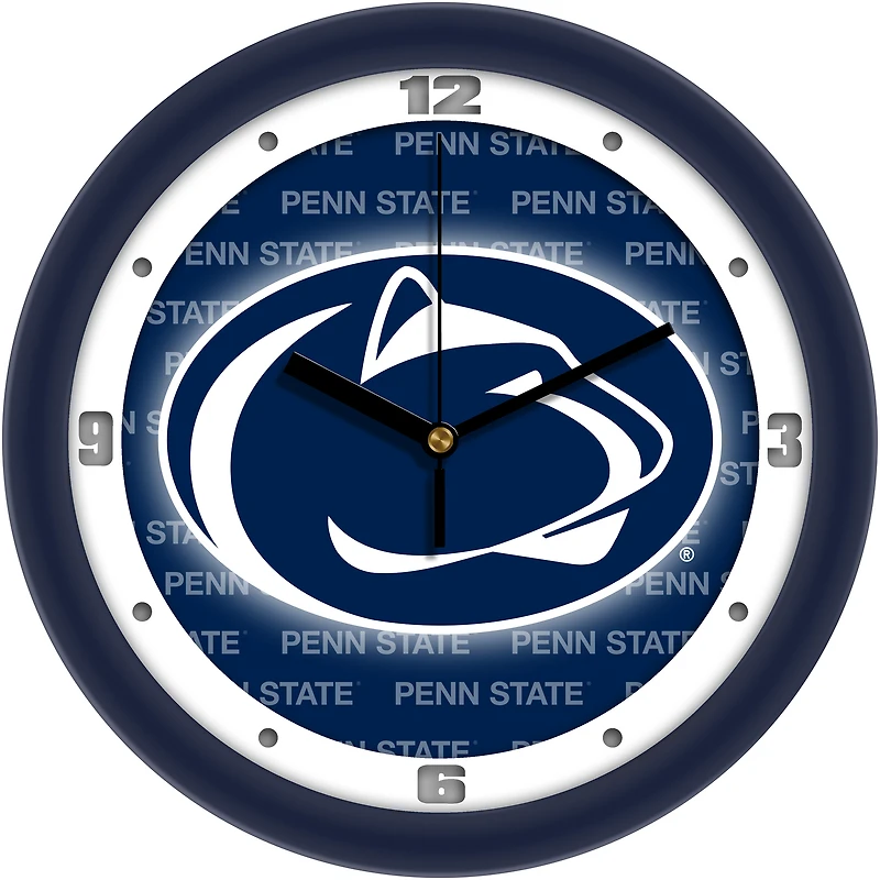Penn State Nittany Lions 11.5'' Suntime Premium Glass Face Dimension Wall Clock
