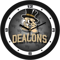 Wake Forest Demon Deacons 11.5'' Suntime Premium Glass Face Dimension Wall Clock