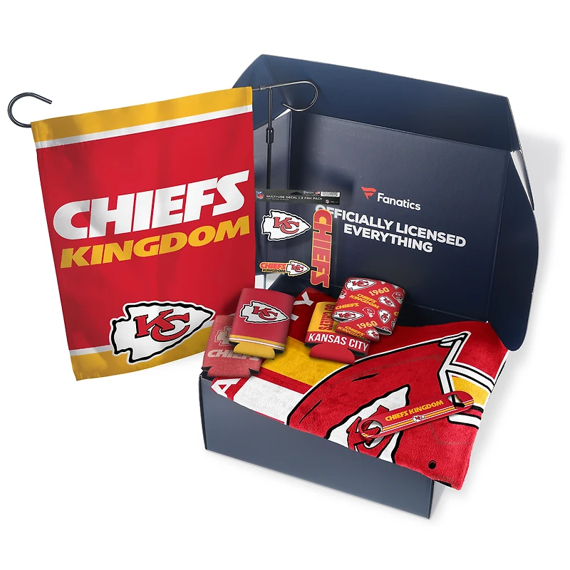 Kansas City Chiefs Fanatics Tailgate Game Day Essentials Gift Box