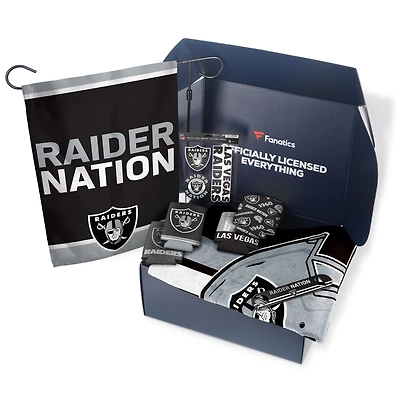 Las Vegas Raiders Fanatics Pack Tailgate Game Day Essentials Gift Box - $80+ Value