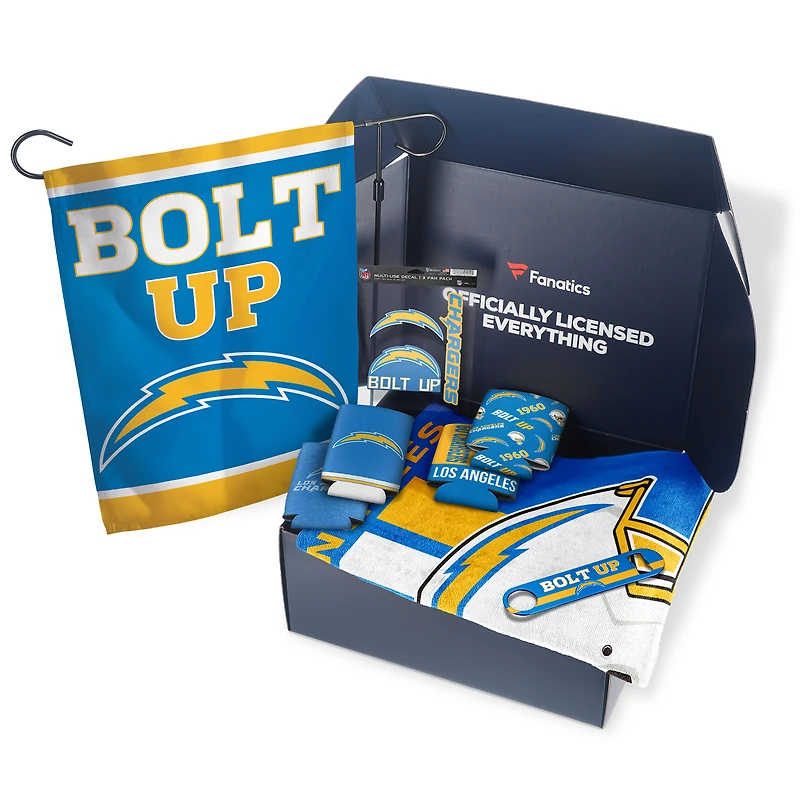 Los Angeles Chargers Fanatics Tailgate Game Day Essentials Gift Box