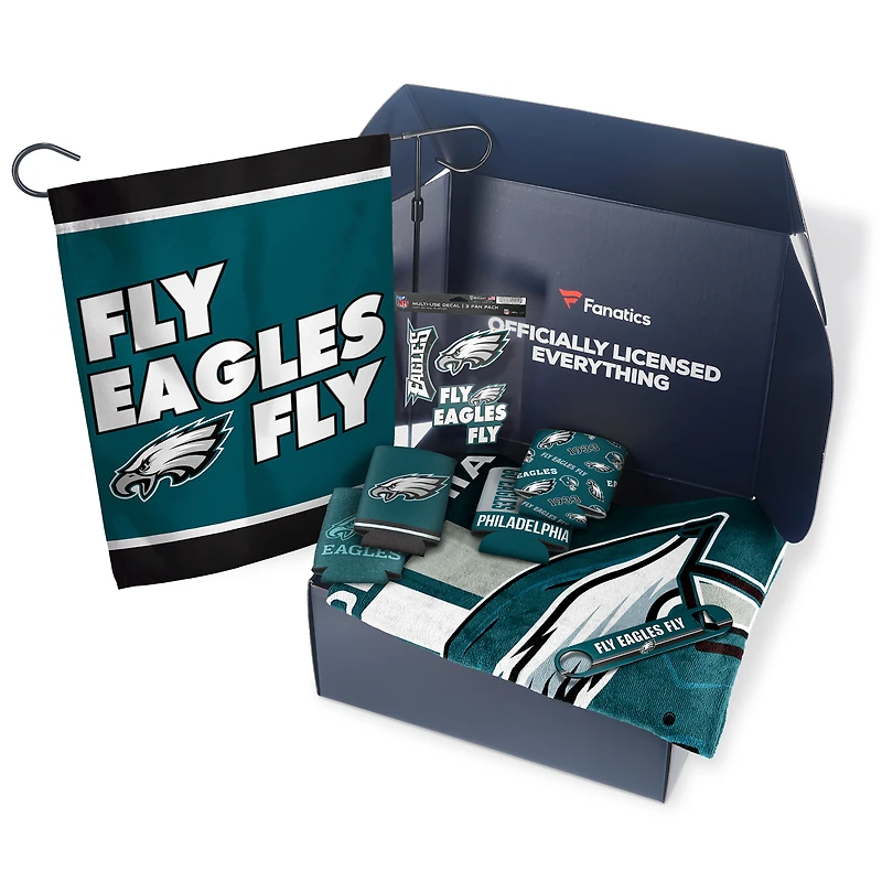 Philadelphia Eagles Fanatics Pack Tailgate Game Day Essentials Gift Box - $80+ Value