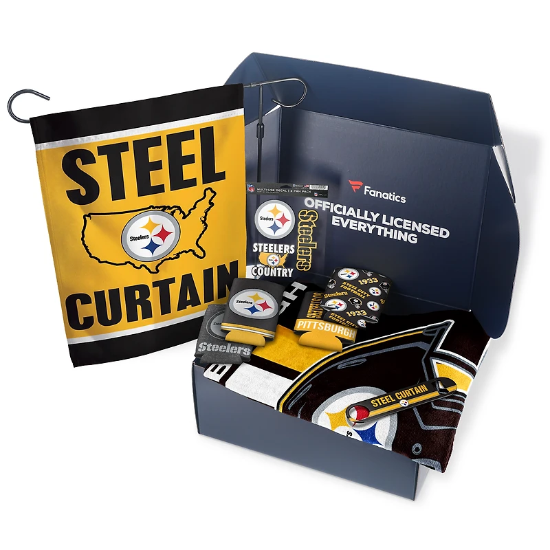 Pittsburgh Steelers Fanatics Tailgate Game Day Essentials Gift Box