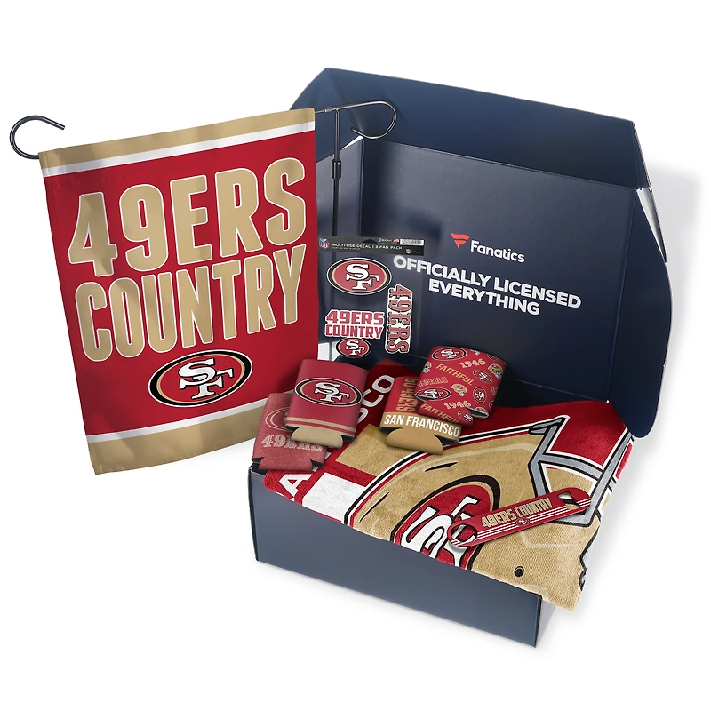 San Francisco 49ers Fanatics Tailgate Game Day Essentials Gift Box