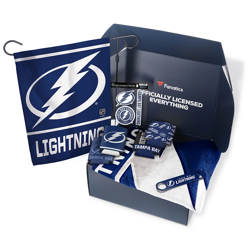 Tampa Bay Lightning Fanatics Tailgate Game Day Essentials Gift Box
