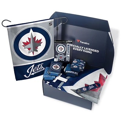 Winnipeg Jets Fanatics Pack Tailgate Game Day Essentials Gift Box - $80+ Value