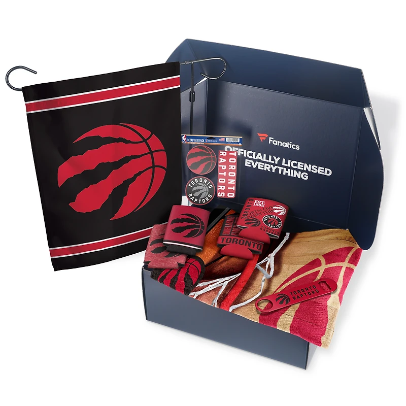 Toronto Raptors Fanatics Pack Tailgate Game Day Essentials Gift Box - $80+ Value
