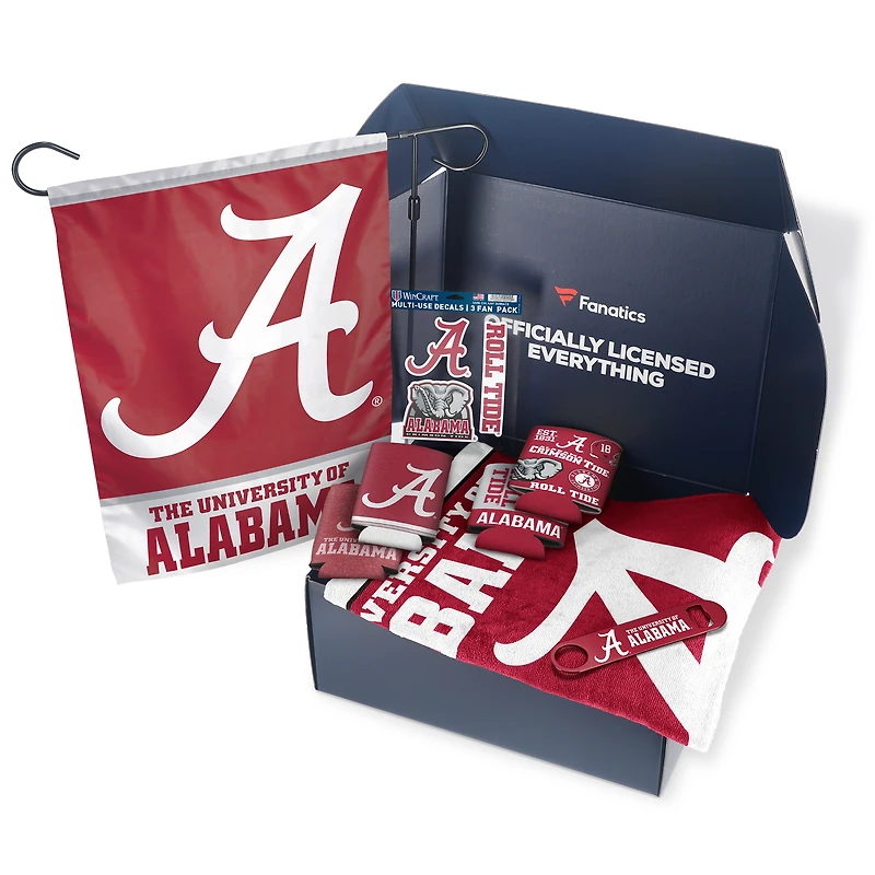 Alabama Crimson Tide Fanatics Tailgate Game Day Essentials Gift Box