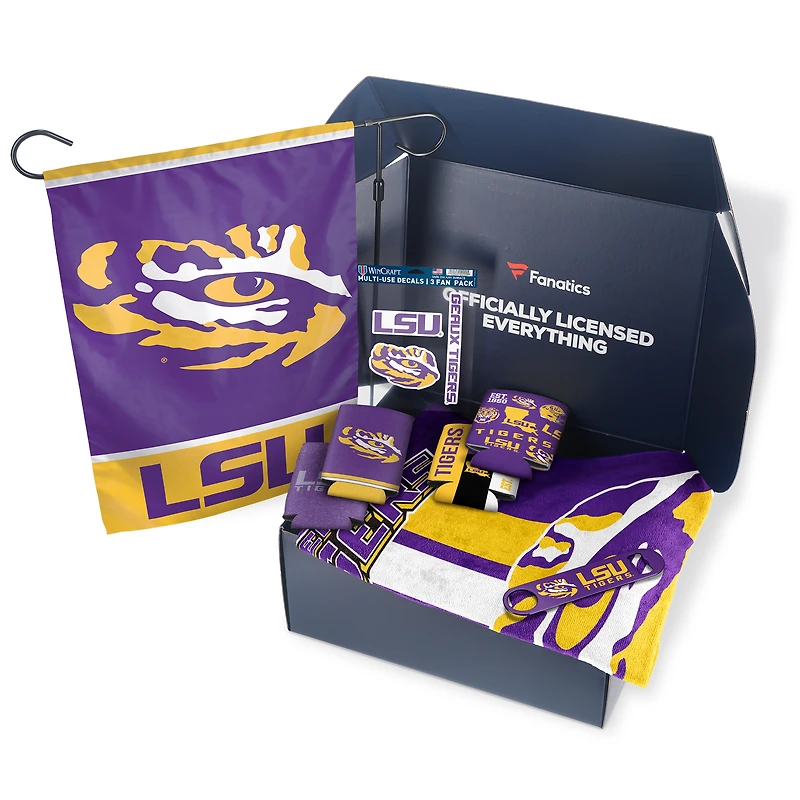 LSU Tigers Fanatics Tailgate Game Day Essentials Gift Box