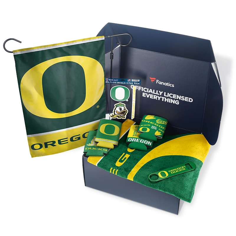 Oregon Ducks Fanatics Tailgate Game Day Essentials Gift Box