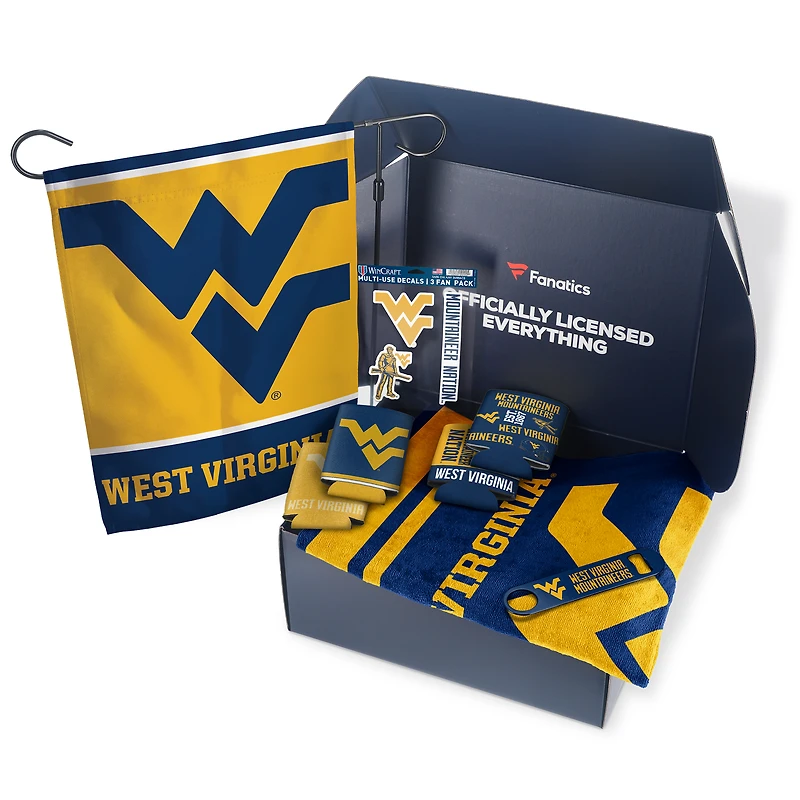 West Virginia Mountaineers Fanatics Tailgate Game Day Essentials Gift Box