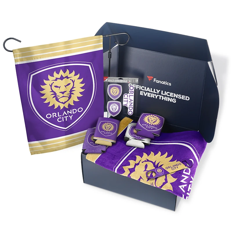 Orlando City SC Fanatics Tailgate Game Day Essentials Gift Box