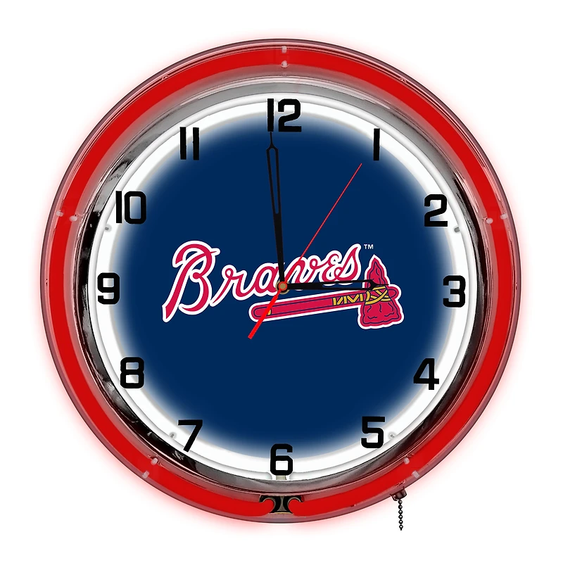 Imperial Atlanta Braves 18'' Neon Clock