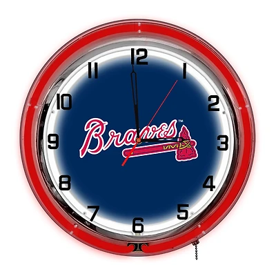 Imperial Atlanta Braves 18'' Neon Clock