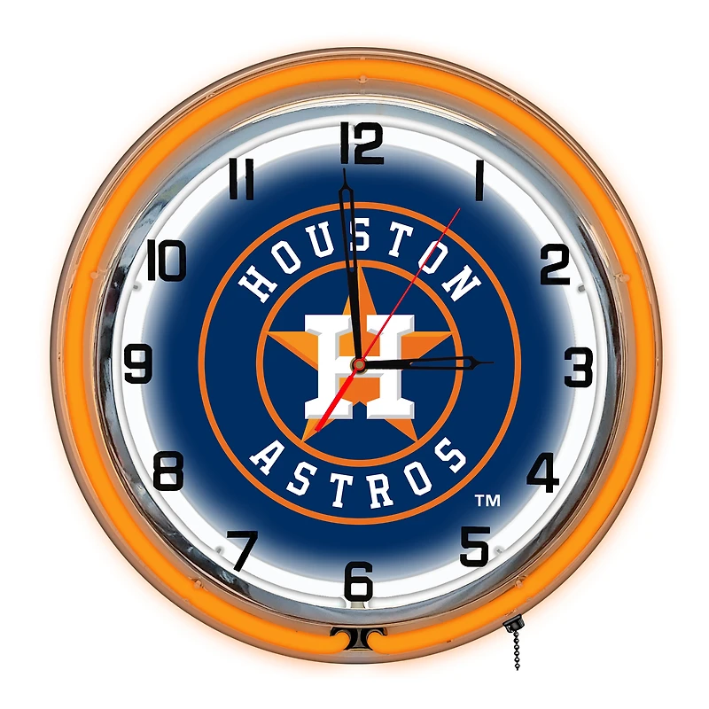 Imperial Houston Astros 18'' Neon Clock