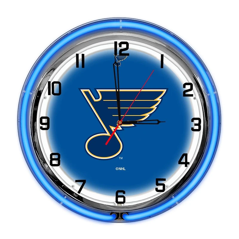 Imperial St. Louis Blues 18'' Neon Clock