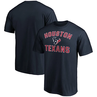 Men's Fanatics Navy Houston Texans Big & Tall Victory Arch T-Shirt
