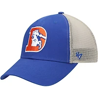 Men's '47 Royal/Natural Denver Broncos Flagship MVP Snapback Hat