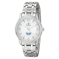 Men's Bulova Silver Hampton Pirates Stainless Steel Quartz Watch