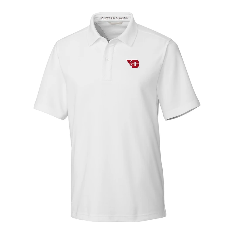 Men's Cutter & Buck White Dayton Flyers Big & Tall Breakthrough Polo