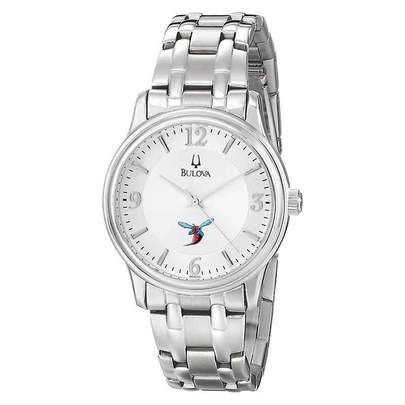 Men's Bulova  Silver Delaware State Hornets