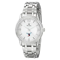 Men's Bulova  Silver Delaware State Hornets