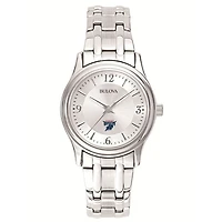 Women's Silver Howard Bison Silver Dial Stainless Steel Quartz Watch