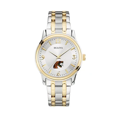 Bulova Silver/Gold Florida A&M Rattlers Classic Two-Tone Round Watch