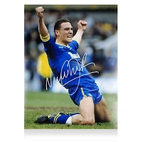 ICONS Vinnie Jones AFC Wimbledon Autographed Dons Legend Photograph