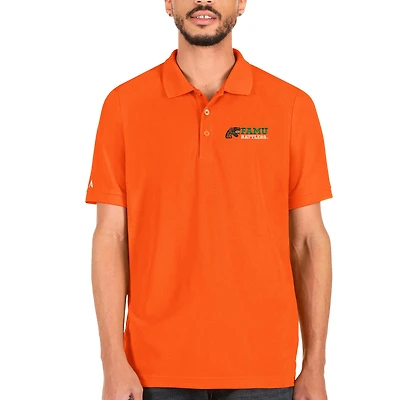 Men's Antigua Orange Florida A&M Rattlers Legacy Pique Polo