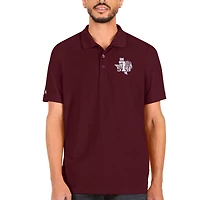 Men's Antigua Maroon Texas Southern Tigers Legacy Pique Polo