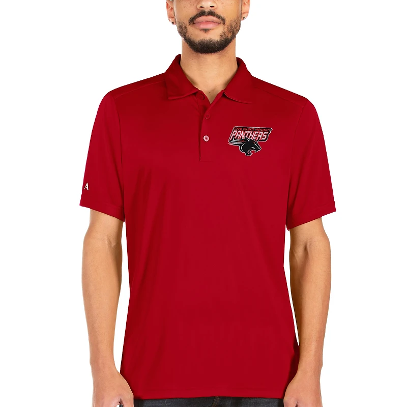 Men's Antigua Red Clark Atlanta University Panthers Tribute Polo