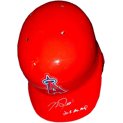 Mike Trout Los Angeles Angels Autographed 2019 AL MVP Full-Size Batting Helmet
