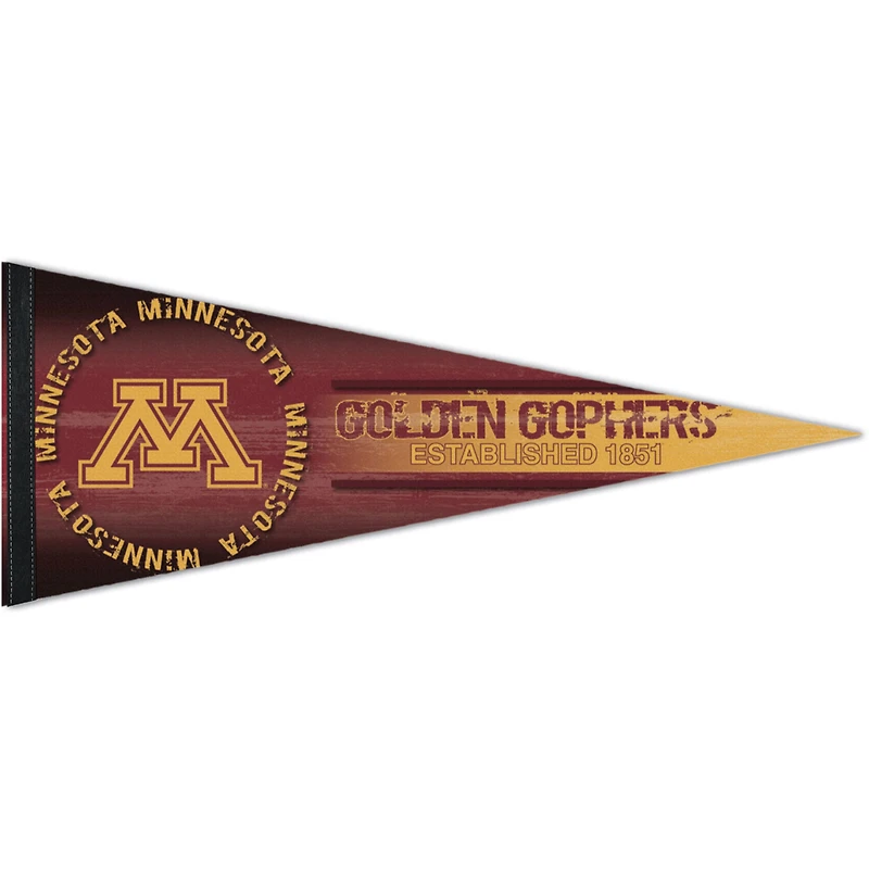 WinCraft Minnesota Golden Gophers 12'' x 30'' Premium Pennant