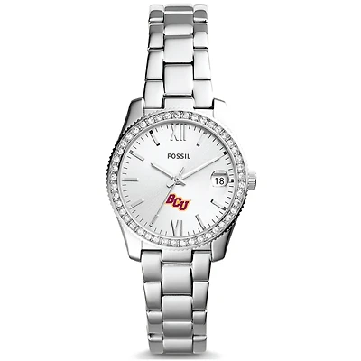 Women's Fossil Bethune-Cookman Wildcats Scarlette Mini Three-Hand Date Watch