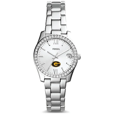 Women's Fossil Grambling Tigers Scarlette Mini Three-Hand Date Watch