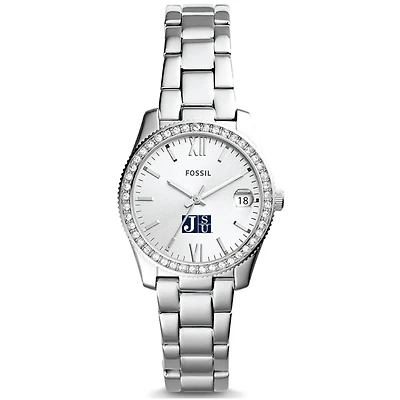 Women's Fossil Jackson State Tigers Scarlette Mini Three-Hand Date Watch