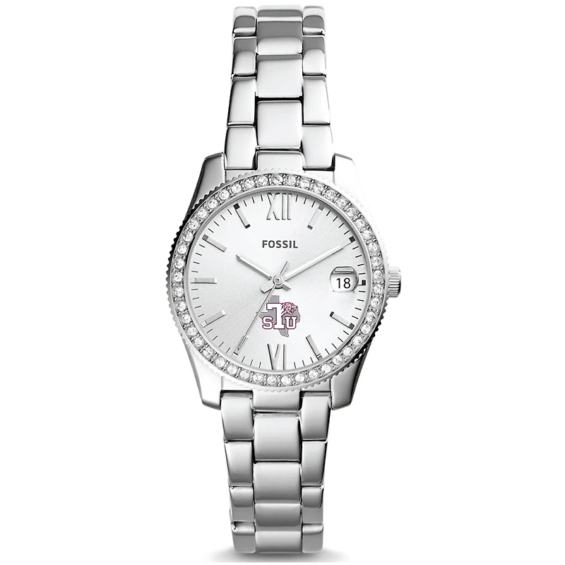 Women's Fossil Texas Southern Tigers Scarlette Mini Three-Hand Date Watch