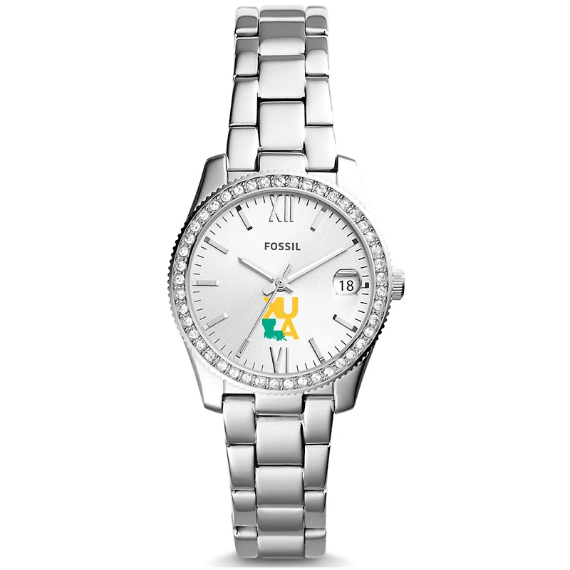 Women's Fossil XULA Gold Scarlette Mini Three-Hand Date Watch