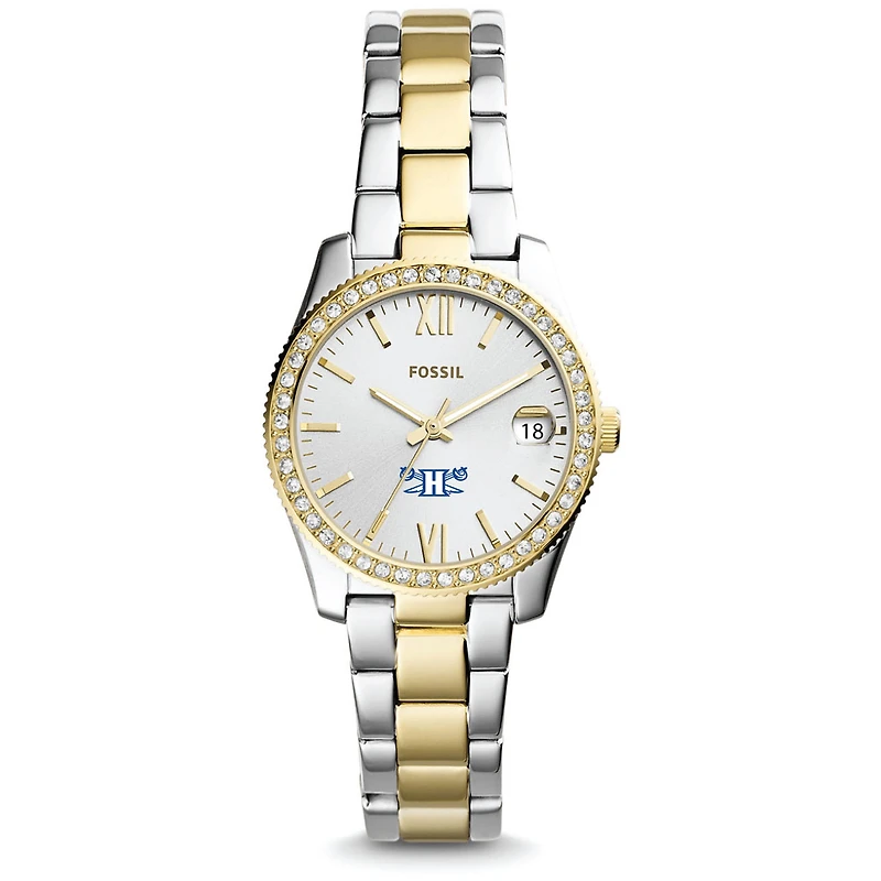 Women's Fossil Hampton Pirates Scarlette Mini Two Tone Stainless Steel Watch
