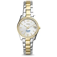 Women's Fossil Hampton Pirates Scarlette Mini Two Tone Stainless Steel Watch