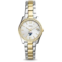 Women's Fossil Howard Bison Scarlette Mini Two Tone Stainless Steel Watch