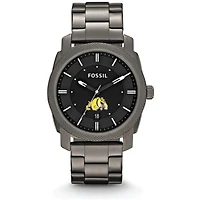 Fossil Bowie State Bulldogs Machine Smoke Stainless Steel Watch