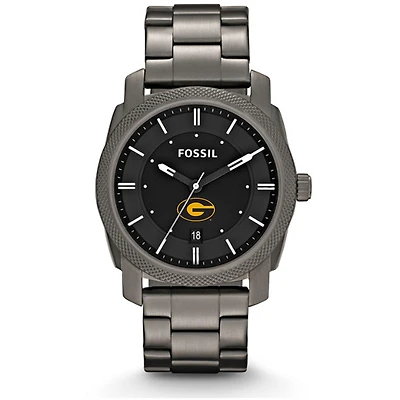 Fossil Grambling Tigers Machine Smoke Stainless Steel Watch