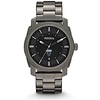 Fossil Howard Bison Machine Smoke Stainless Steel Watch