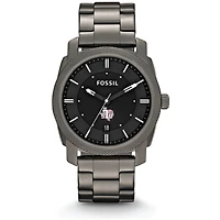Fossil Texas Southern Tigers Machine Smoke Stainless Steel Watch