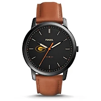 Fossil Grambling Tigers The Minimalist Slim Leather Watch