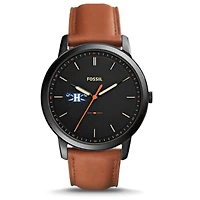 Fossil Hampton Pirates The Minimalist Slim Leather Watch