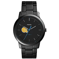 Fossil Albany State Golden Rams The Minimalist Slim Stainless Steel Watch